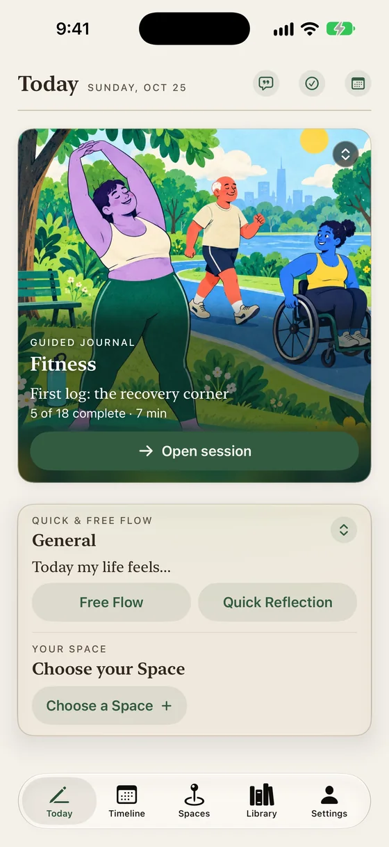 A screen from The GPS Journals