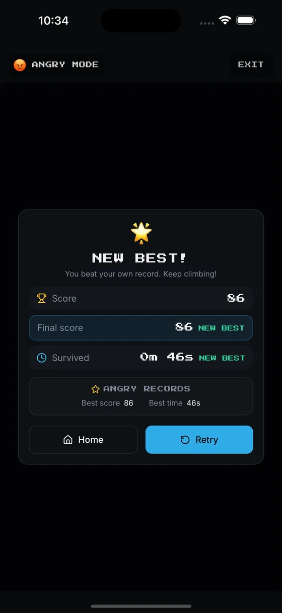 MoodRun screenshot