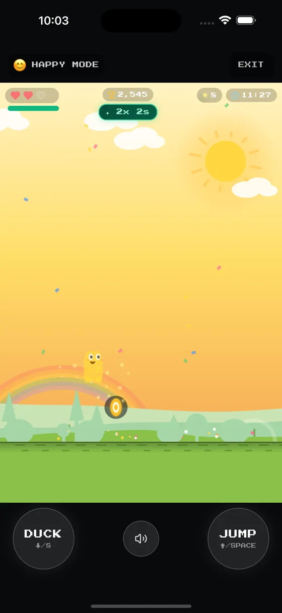 MoodRun's happy world